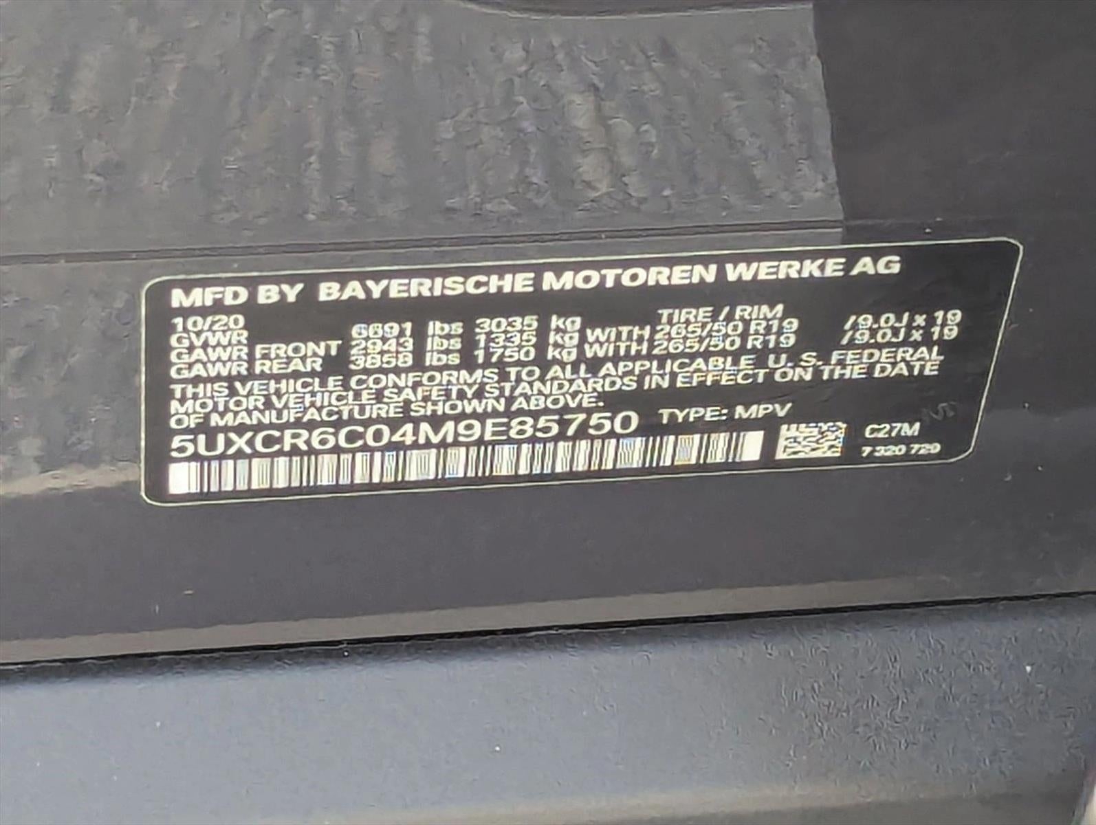 2021 BMW X5 xDrive40i Sports Activity Vehicle