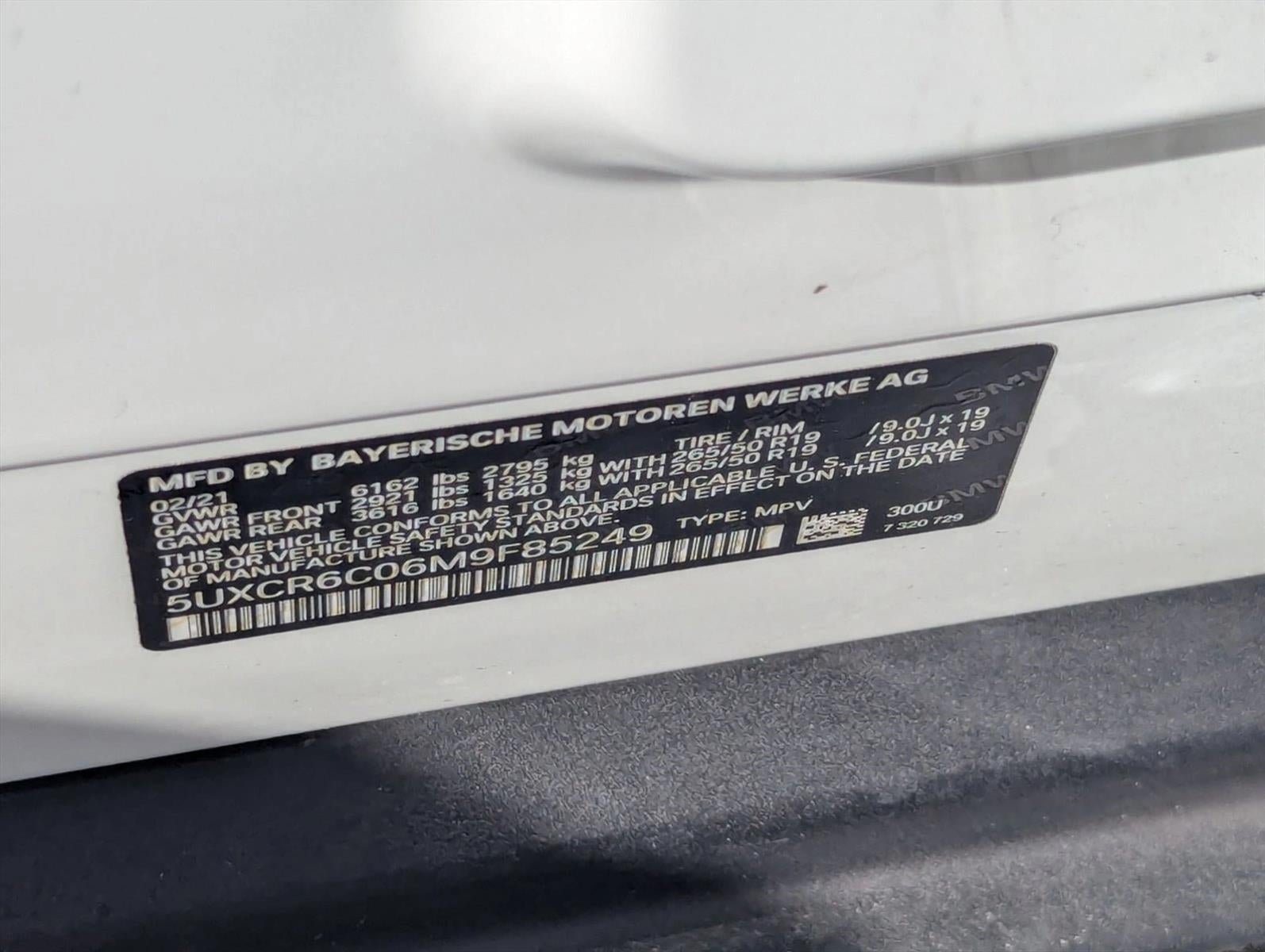 2021 BMW X5 xDrive40i Sports Activity Vehicle