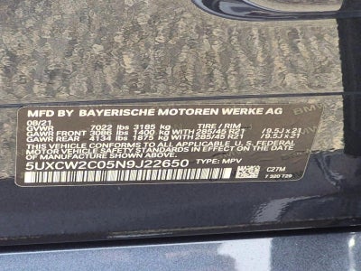 2022 BMW X7 xDrive40i Sports Activity Vehicle