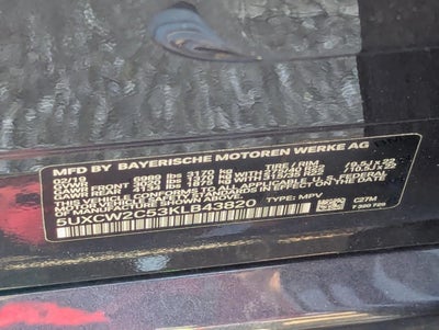 2019 BMW X7 xDrive40i Sports Activity Vehicle