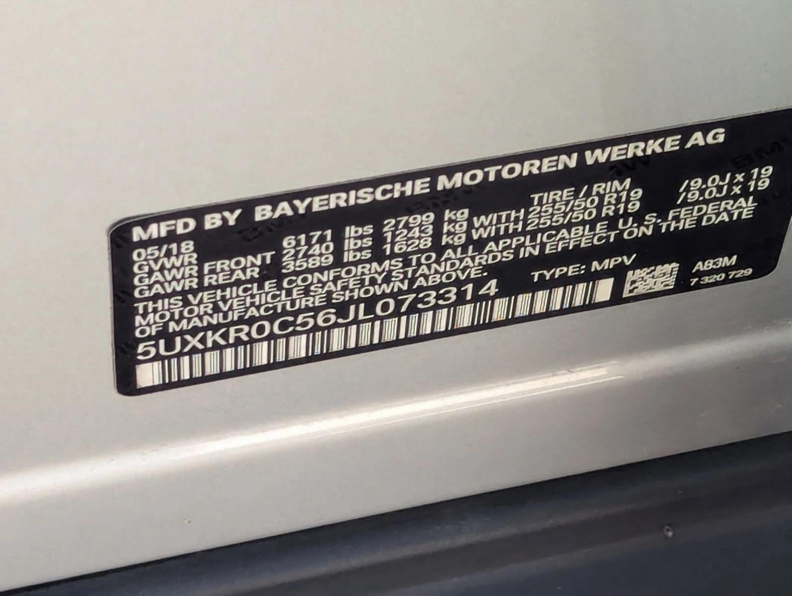 2018 BMW X5 xDrive35i Sports Activity Vehicle