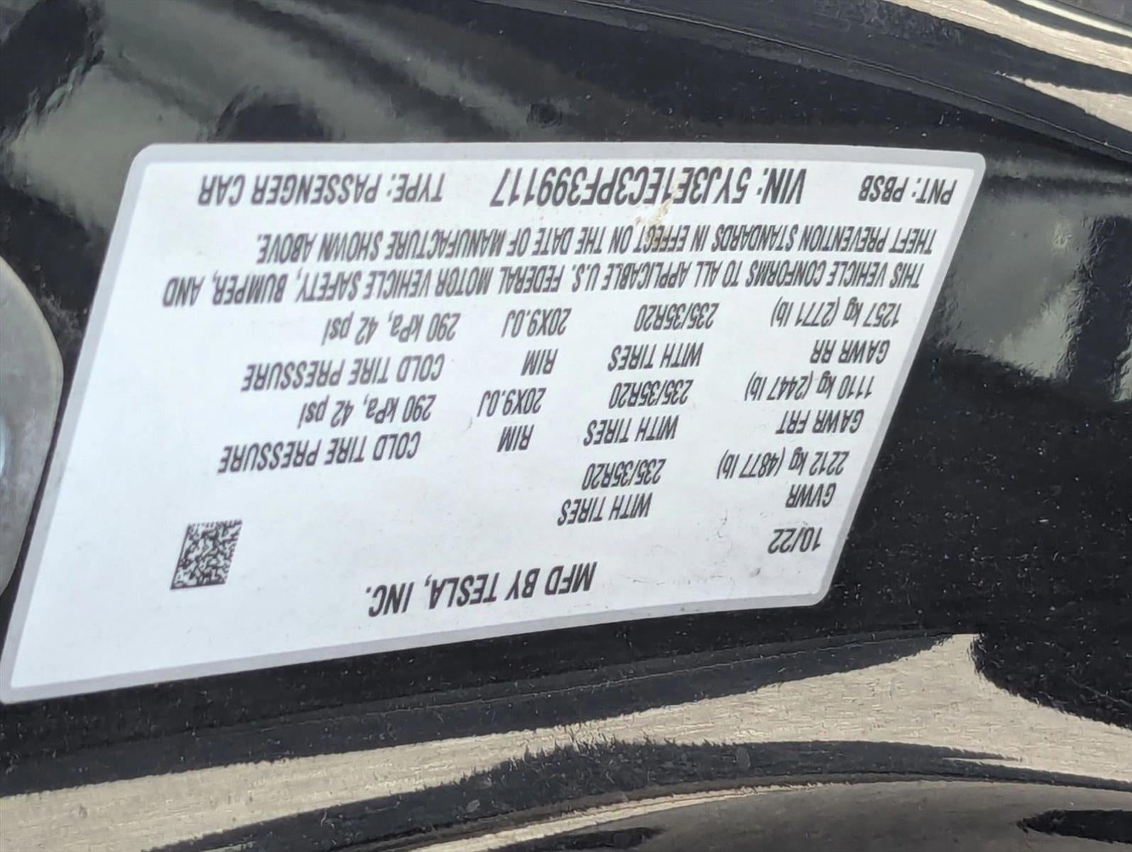 2023 Tesla Model 3 Performance AWD
