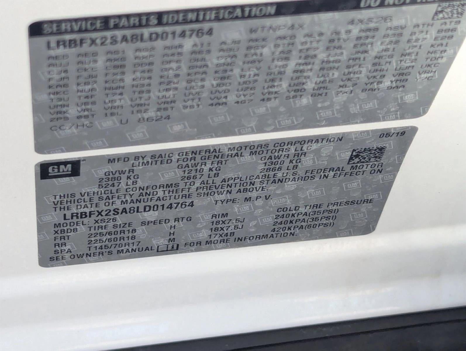 2020 Buick Envision AWD 4dr Essence