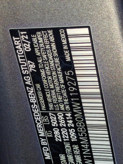 2021 Mercedes-Benz GLB AMG® GLB 35 4MATIC® SUV