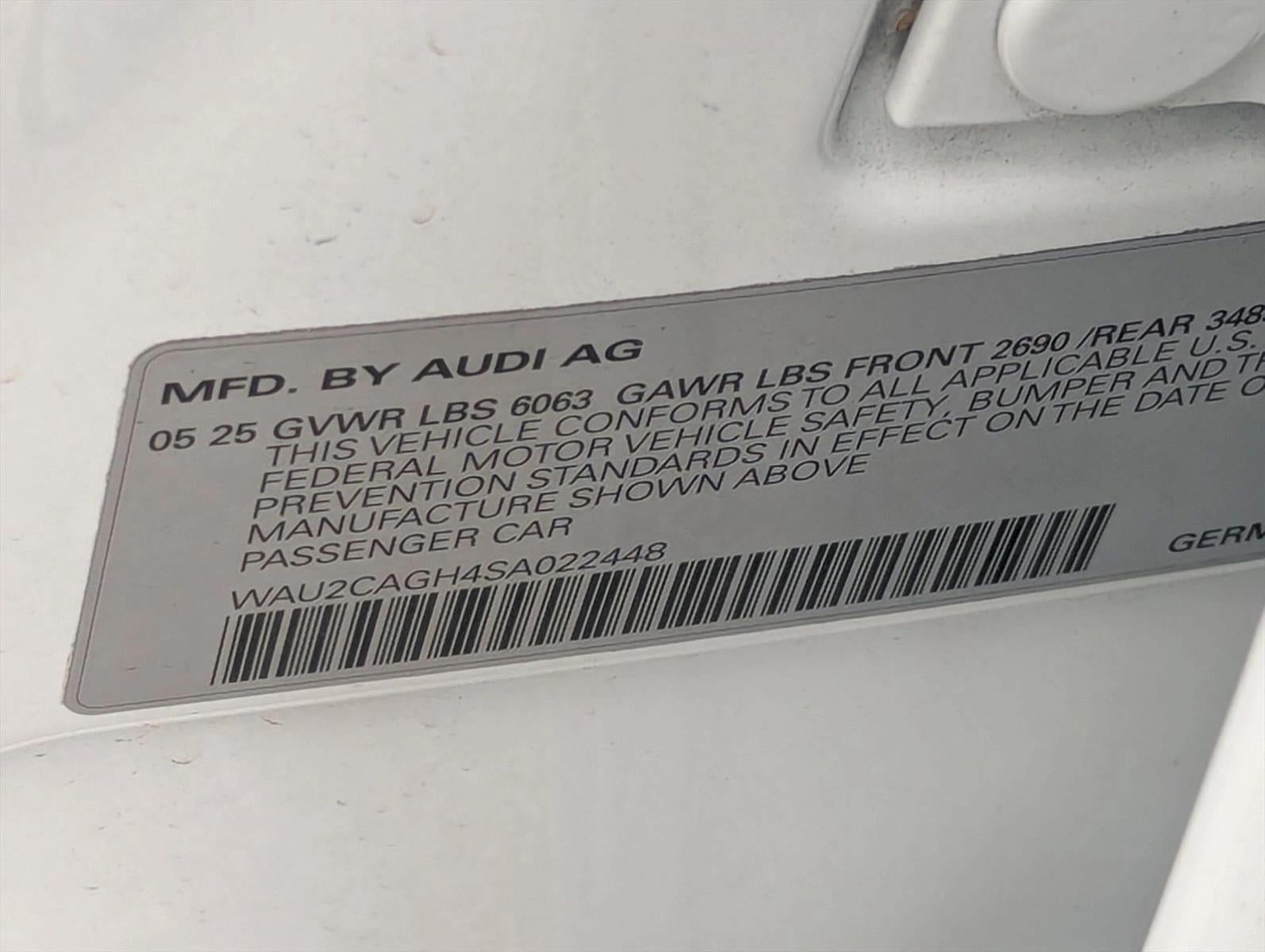 2025 Audi A6 e-tron Premium Plus RWD