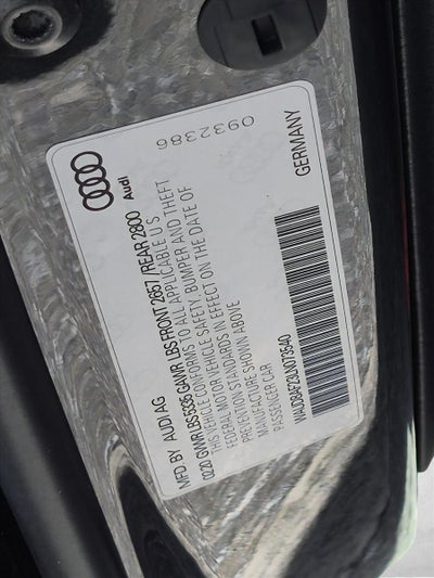 2020 Audi A6 Premium 45 TFSI quattro