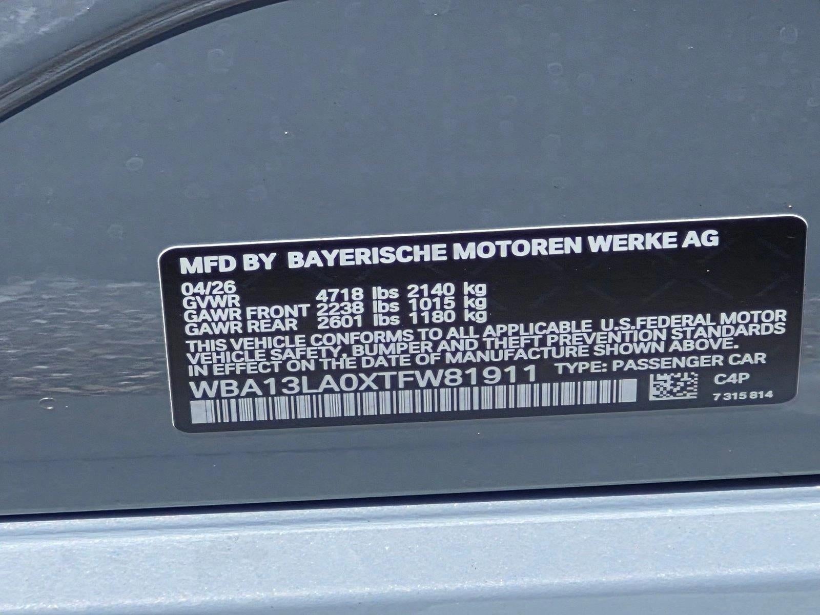 2026 BMW 330i Sedan