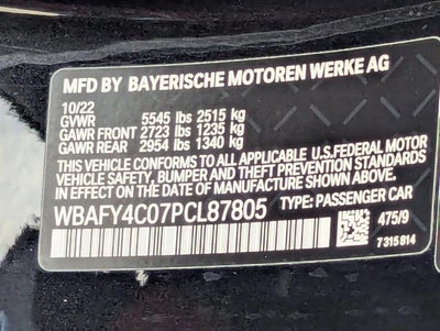 2023 BMW M850i xDrive Convertible