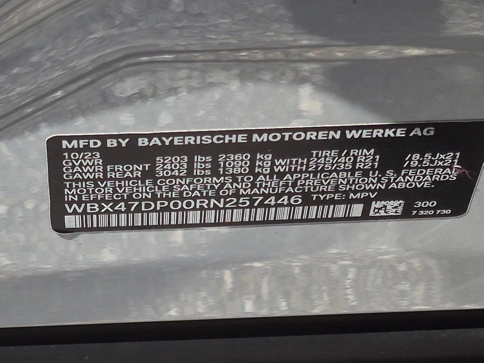 2024 BMW X3 sDrive30i Sports Activity Vehicle