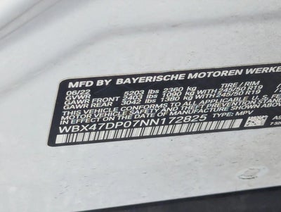 2022 BMW X3 sDrive30i Sports Activity Vehicle