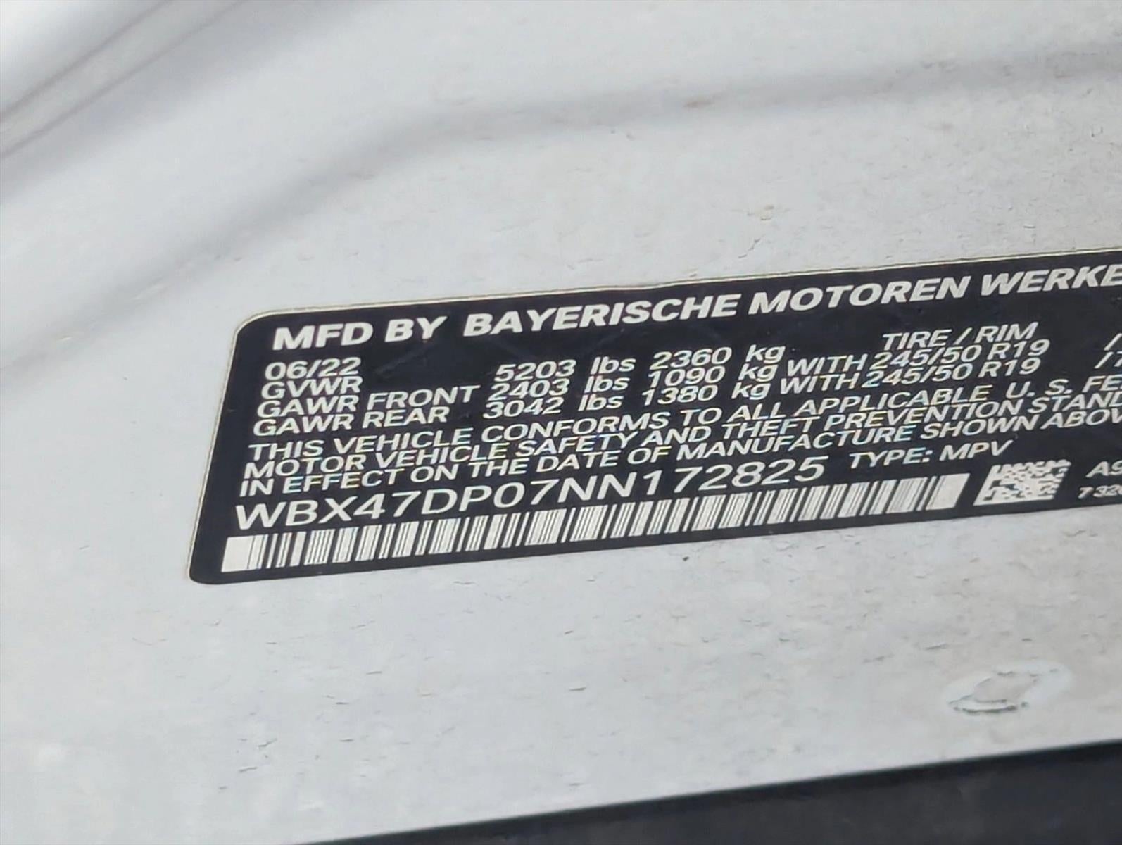 2022 BMW X3 sDrive30i Sports Activity Vehicle