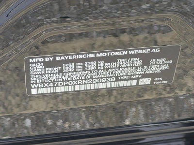 2024 BMW X3 sDrive30i Sports Activity Vehicle