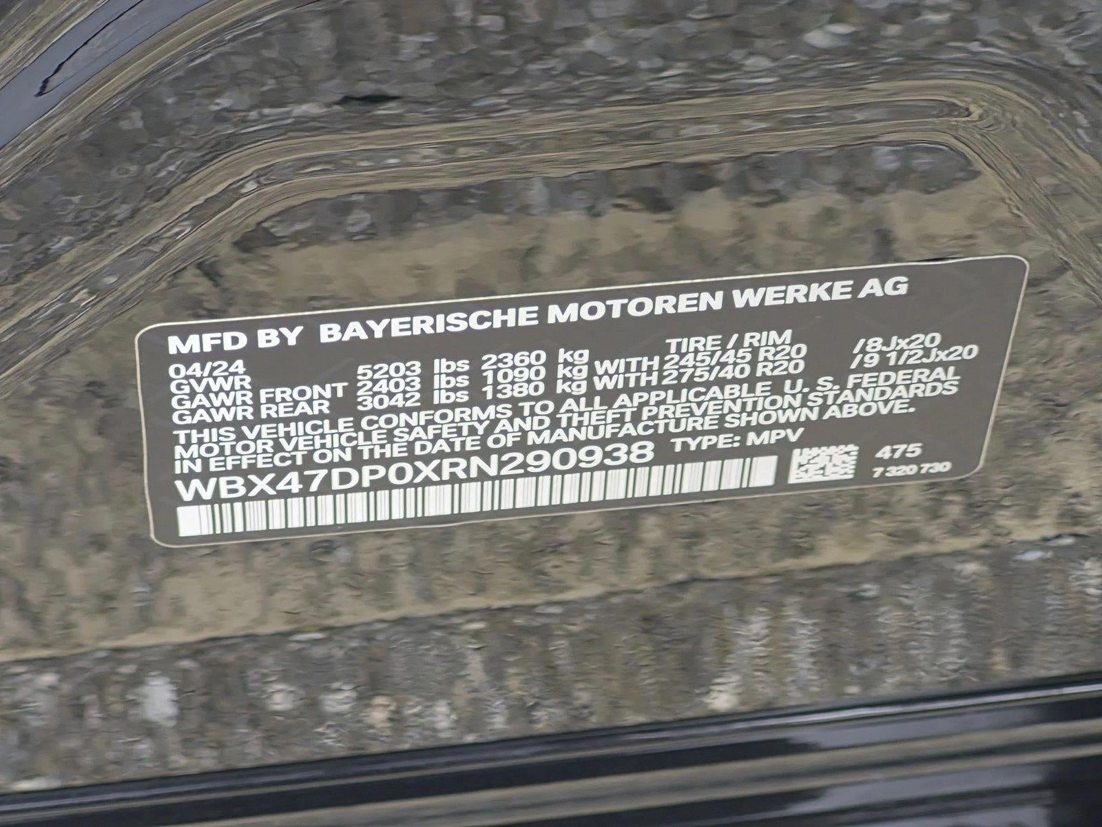 2024 BMW X3 sDrive30i Sports Activity Vehicle