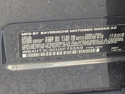 2017 BMW X1 xDrive28i Sports Activity Vehicle