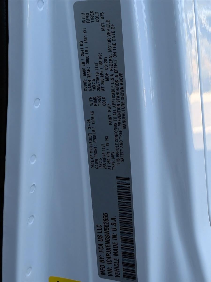 2025 Jeep Wrangler Sahara 4 Door 4x4