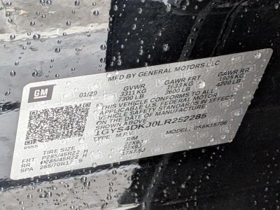 2020 Cadillac Escalade 4WD Platinum