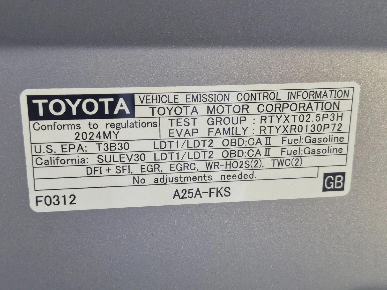 2024 Toyota RAV4 Limited FWD (Natl)