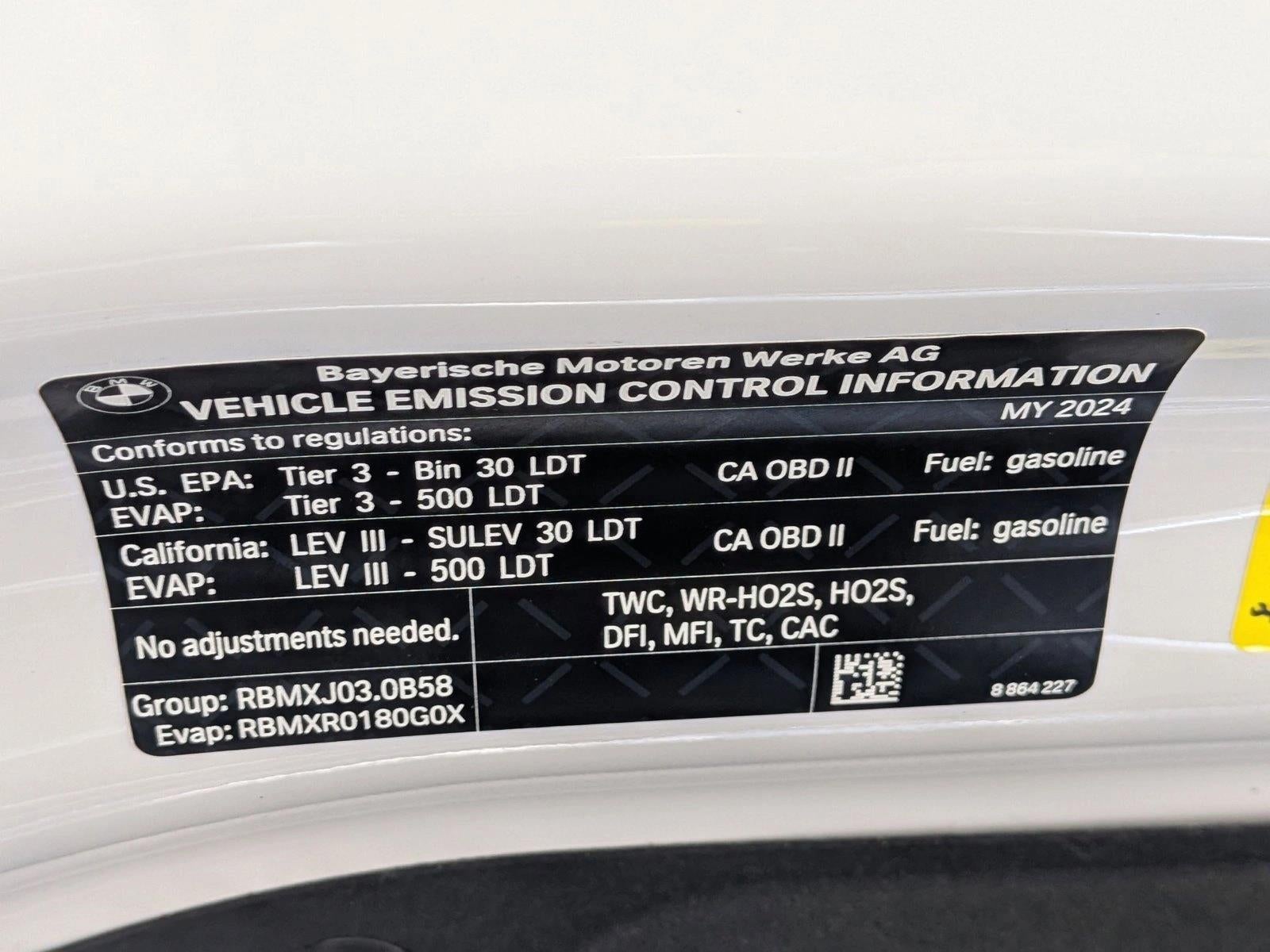 2024 BMW X7 xDrive40i Sports Activity Vehicle