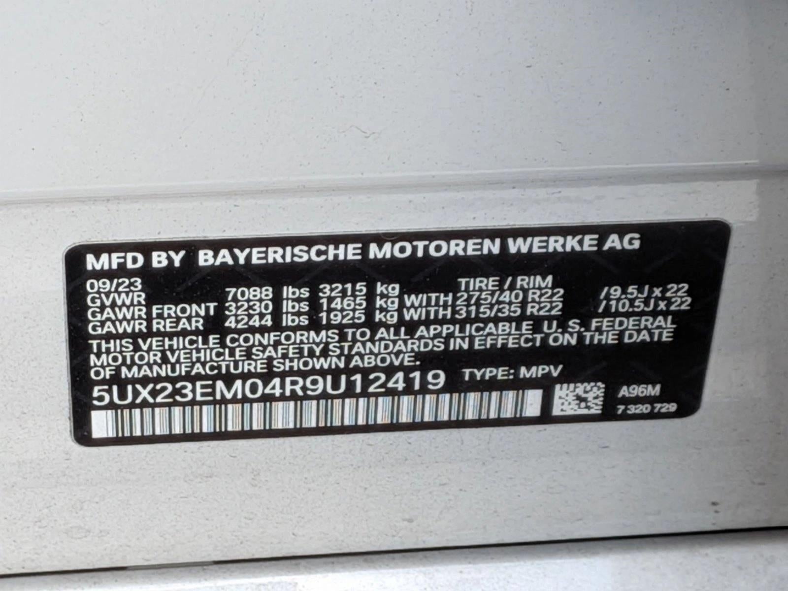 2024 BMW X7 xDrive40i Sports Activity Vehicle