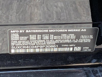 2023 BMW X5 sDrive40i Sports Activity Vehicle