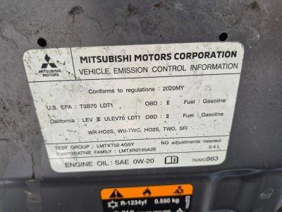 2020 Mitsubishi Outlander ES FWD