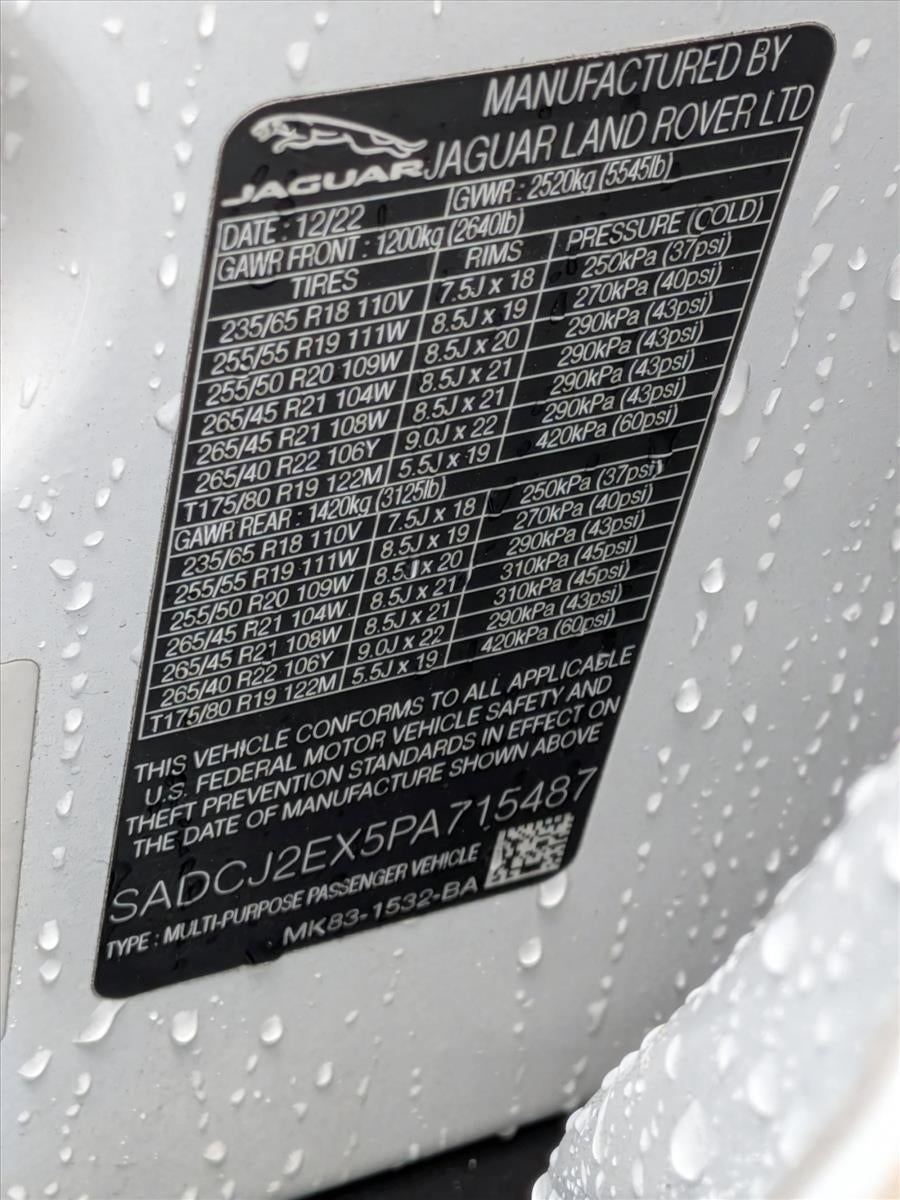 2023 Jaguar F-PACE S P250 AWD