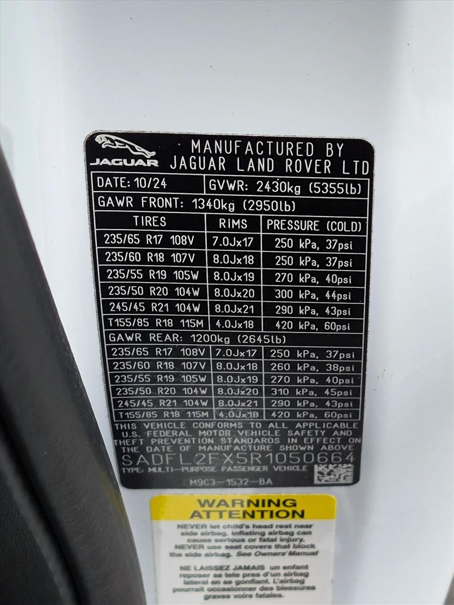 2024 Jaguar E-PACE R-Dynamic SE P250 AWD