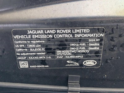 2024 Jaguar XF R-Dynamic SE Sedan RWD