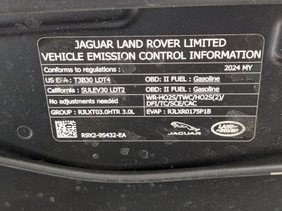 2024 Land Rover Range Rover Sport P360 SE