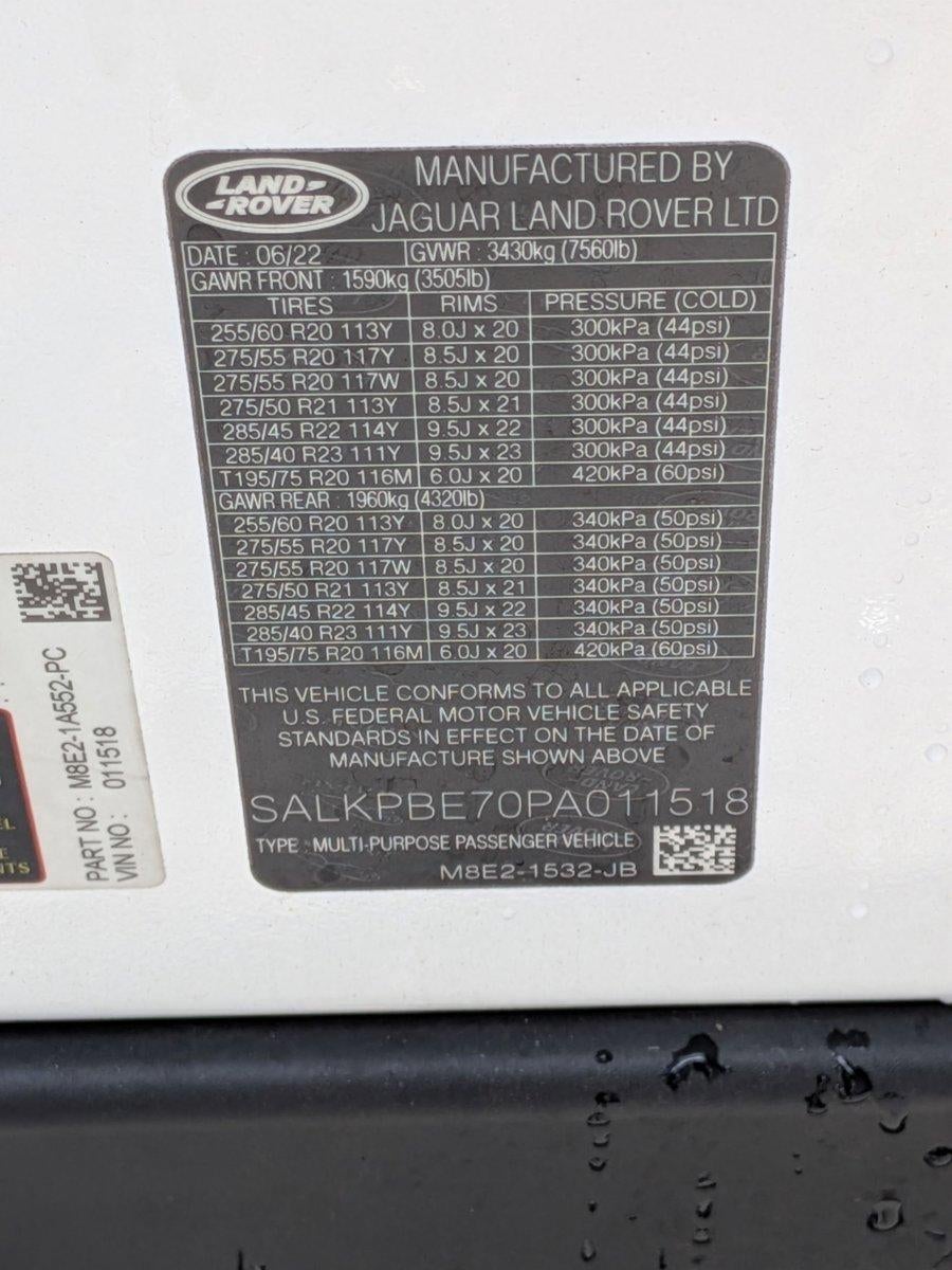 2023 Land Rover Range Rover P530 SE LWB 7 Seat