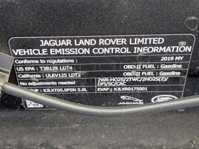2019 Land Rover Range Rover Sport V8 Supercharged Dynamic