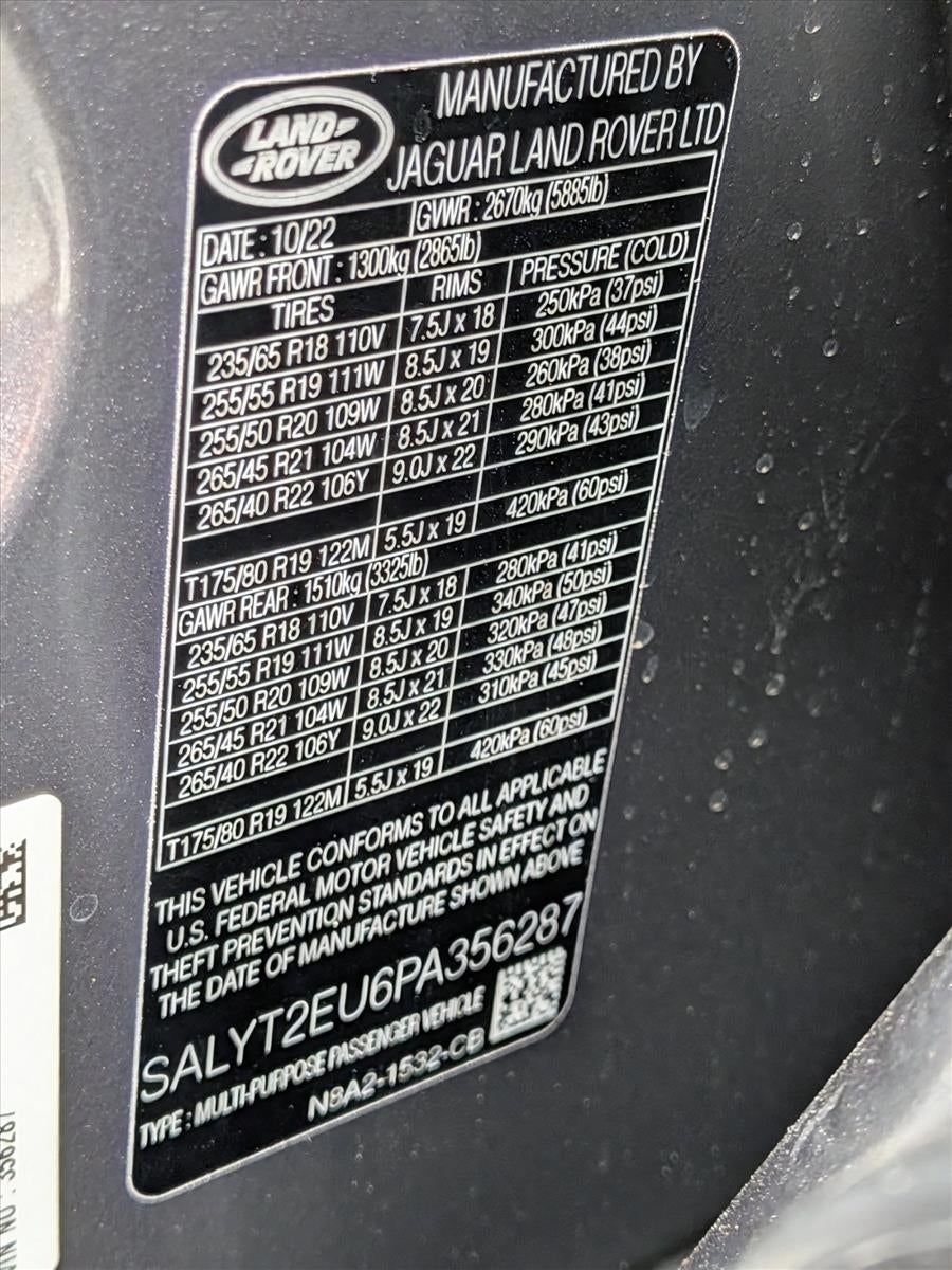 2023 Land Rover Range Rover Velar P340 R-Dynamic S