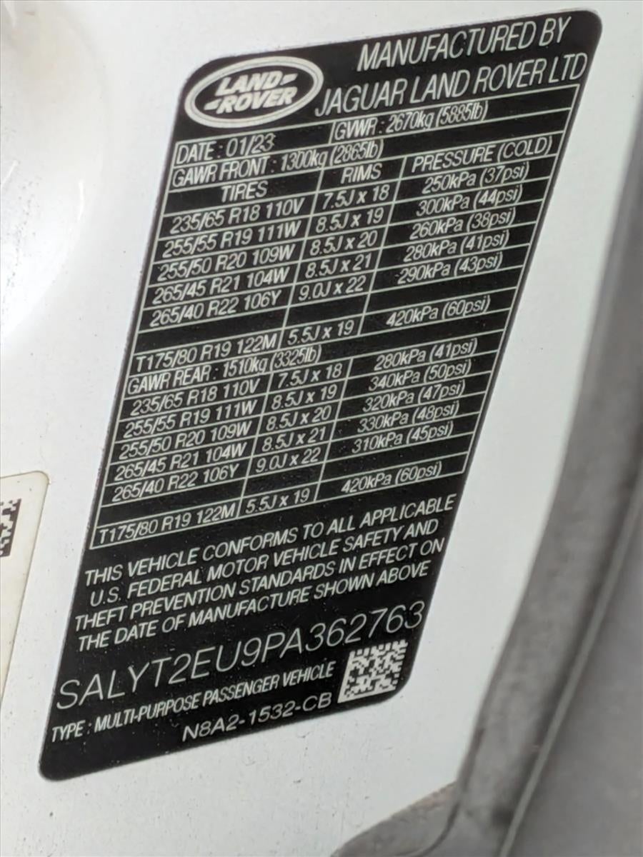 2023 Land Rover Range Rover Velar P340 R-Dynamic S