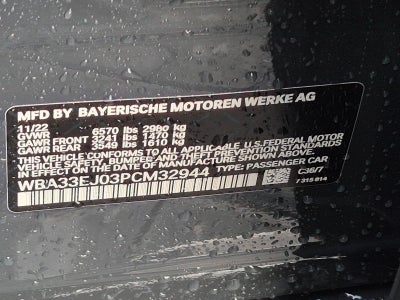 2023 BMW 760i xDrive Sedan