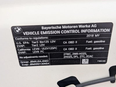 2018 BMW 650i xDrive Convertible