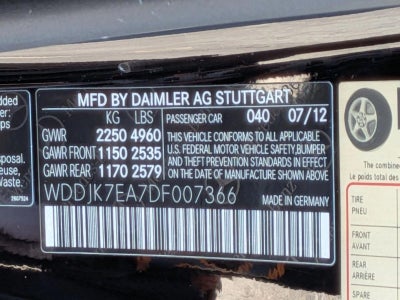 2013 Mercedes-Benz SL-Class SL 63