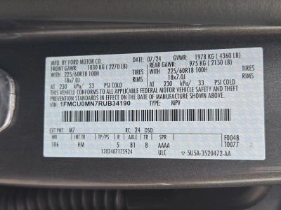 2024 Ford Escape ST-Line FWD