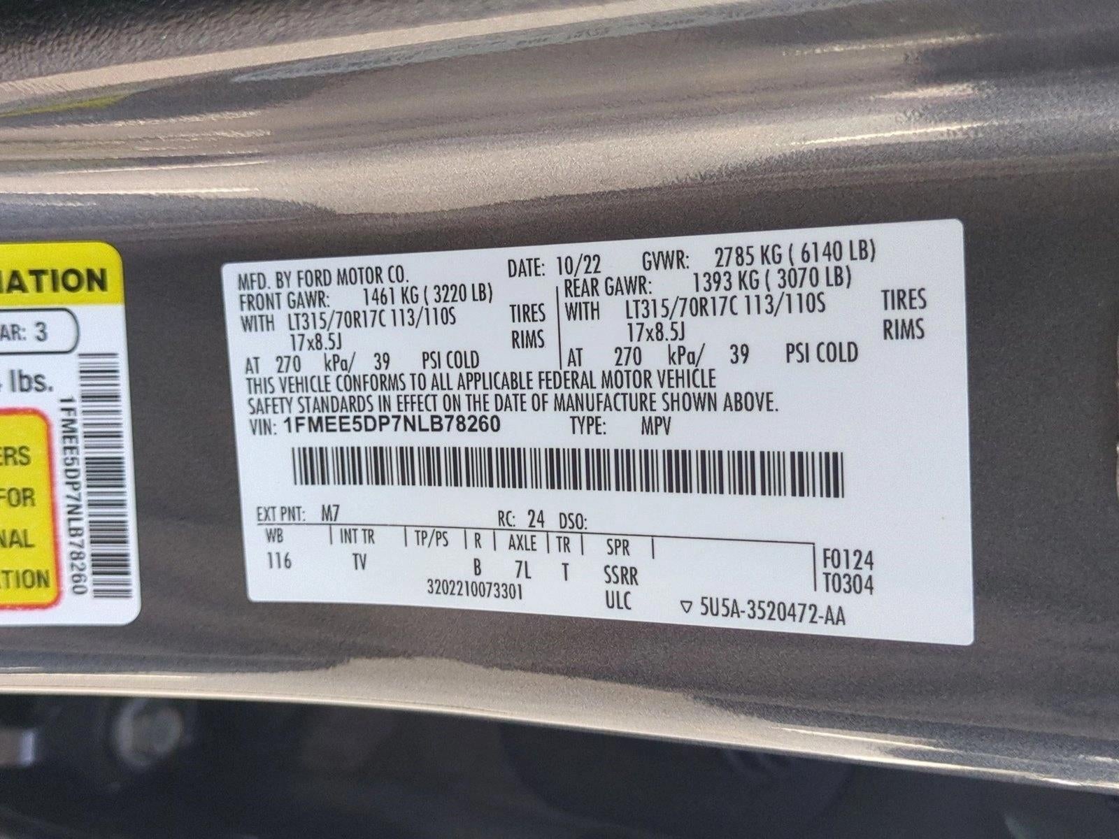 2022 Ford Bronco Wildtrak 4 Door Advanced 4x4