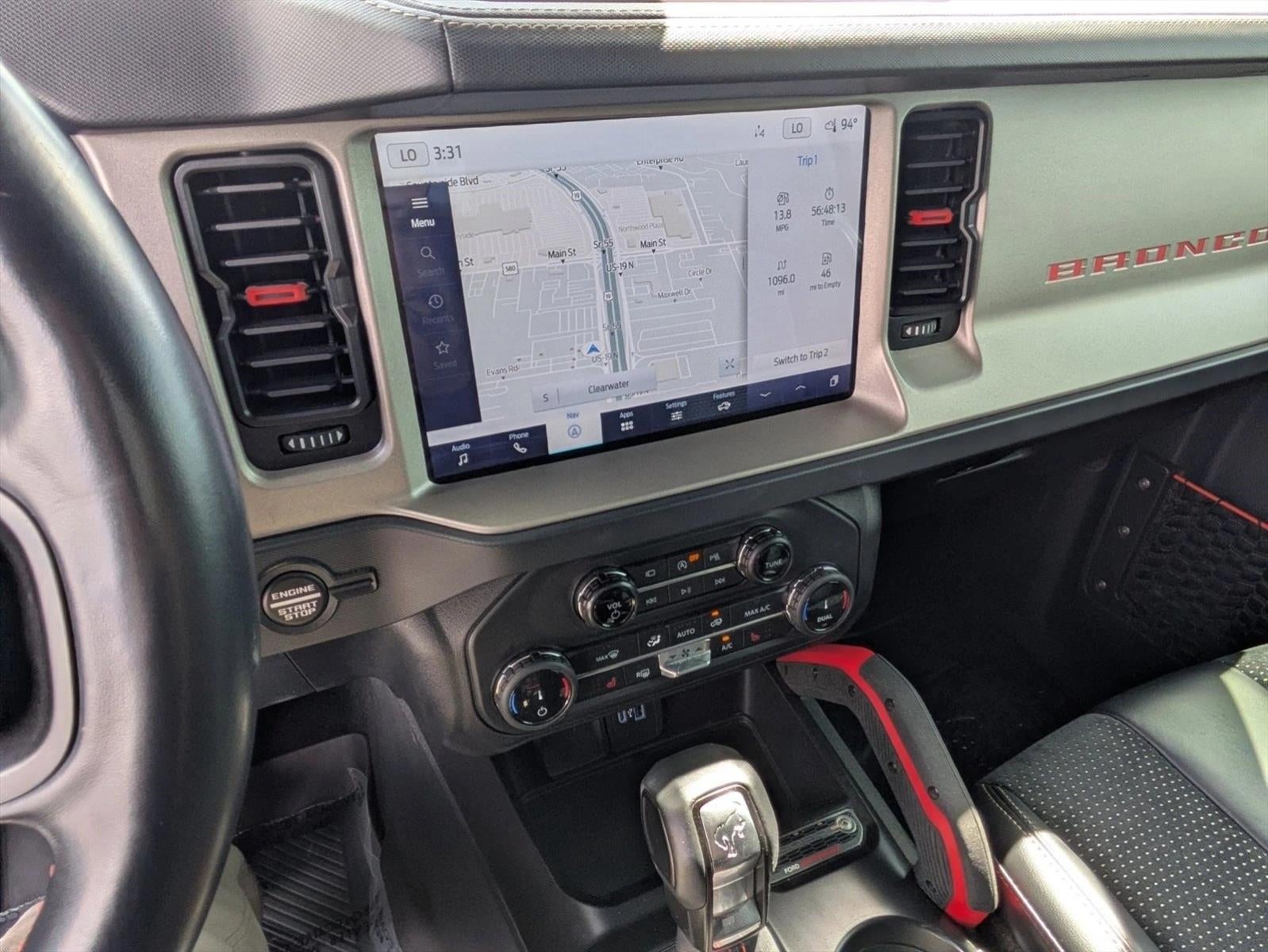 2022 Ford Bronco Raptor 4 Door Advanced 4x4