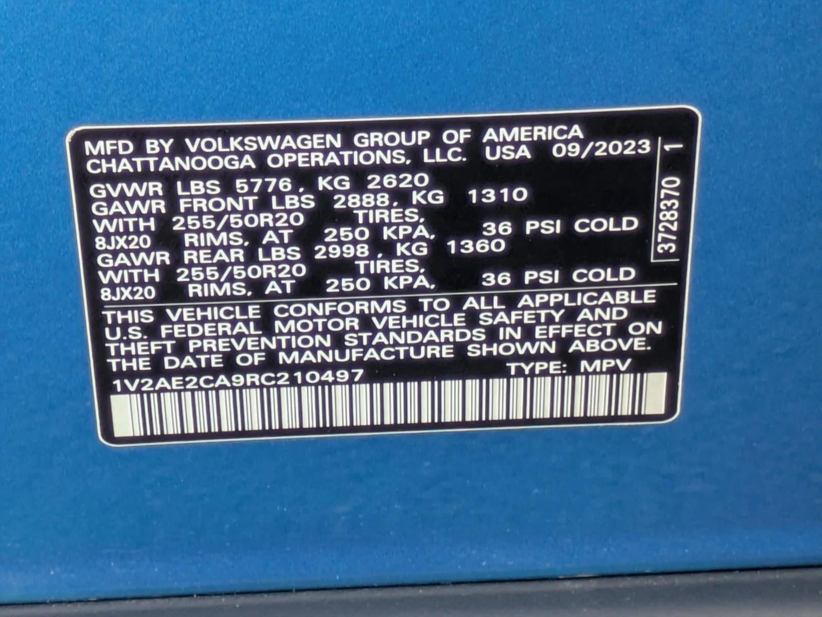 2024 Volkswagen Atlas Cross Sport 2.0T SEL R-Line 4MOTION