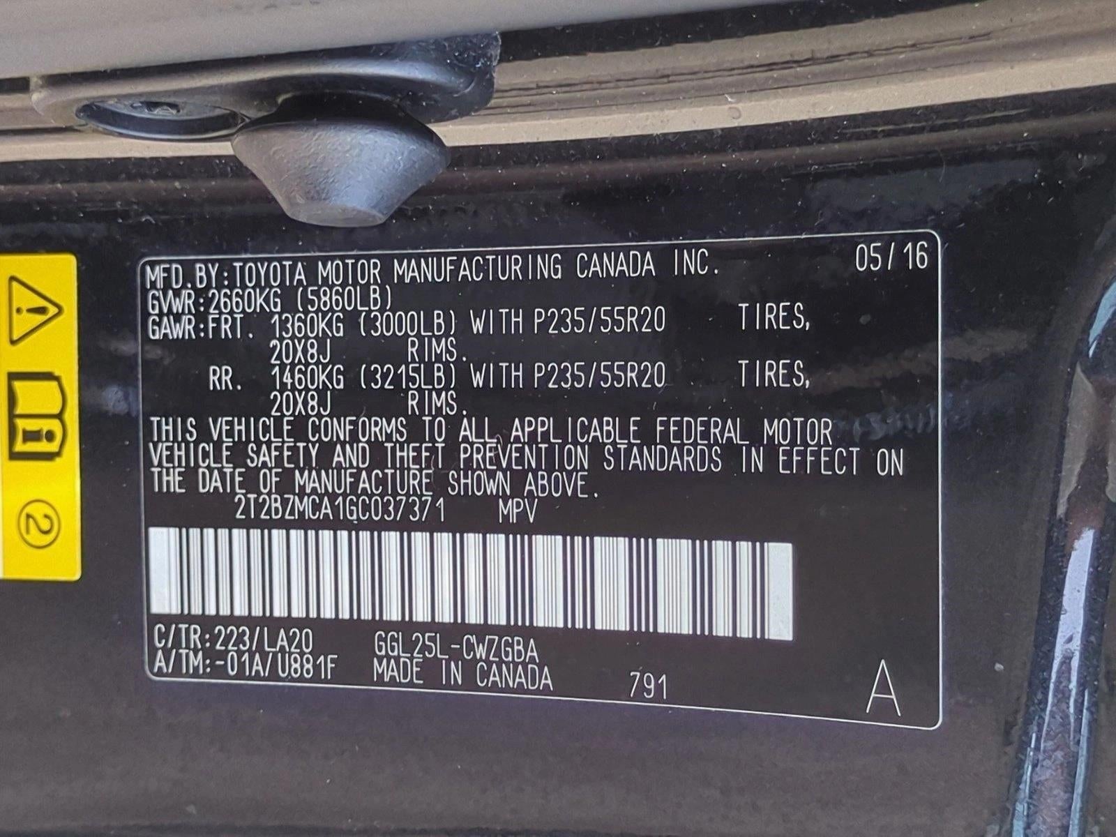 2016 Lexus RX 350 AWD 4dr