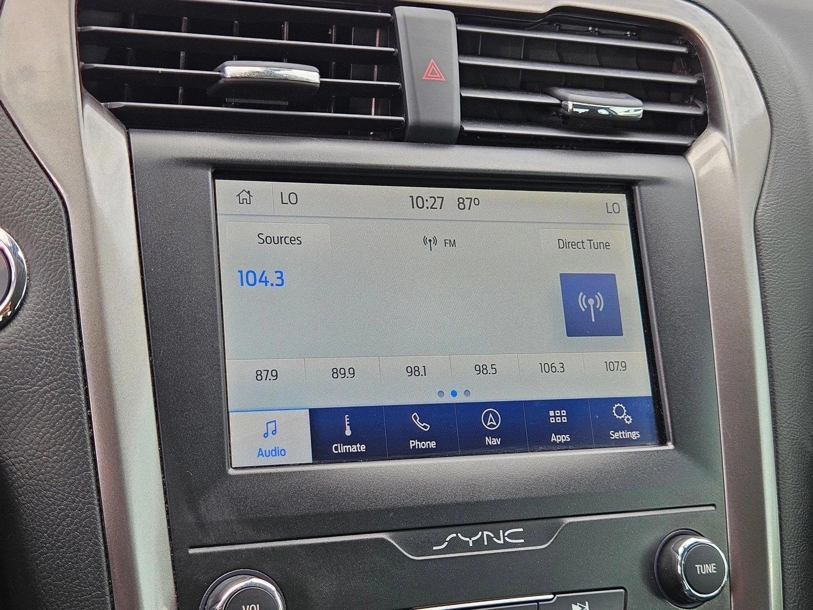 2019 Ford Fusion SE FWD