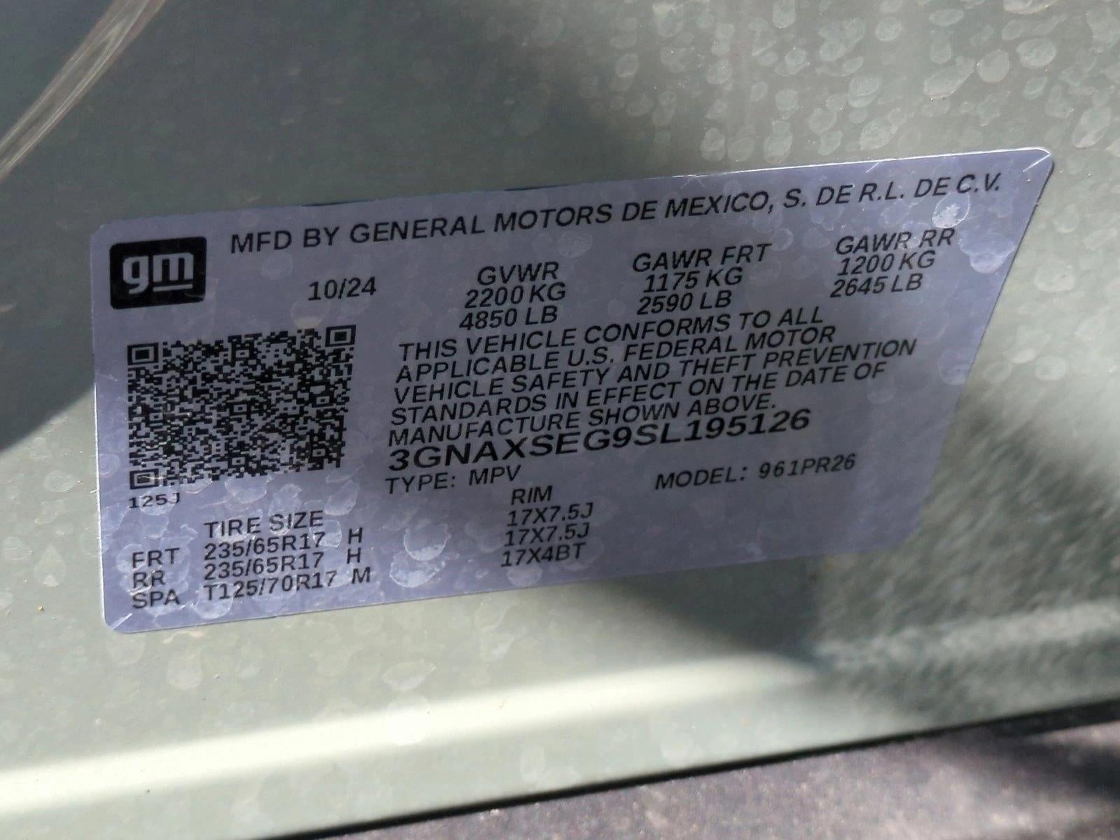 2025 Chevrolet Equinox AWD ACTIV