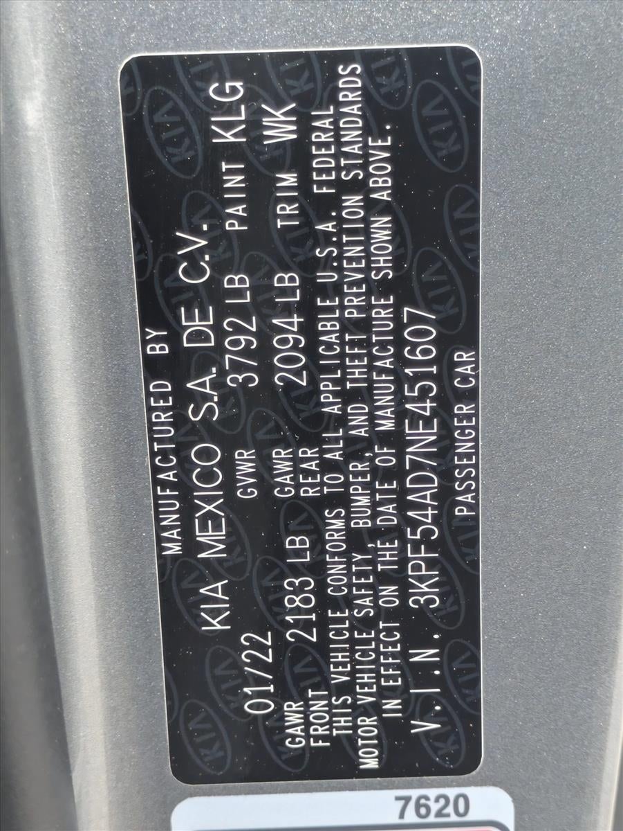 2022 Kia Forte GT-Line IVT