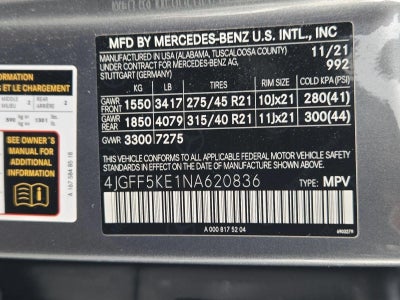 2022 Mercedes-Benz GLS GLS 450 4MATIC® SUV