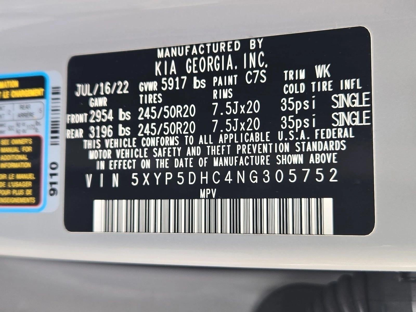 2022 Kia Telluride SX AWD