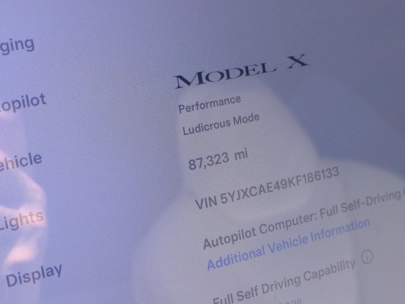 2019 Tesla Model X P100D AWD *Ltd Avail*