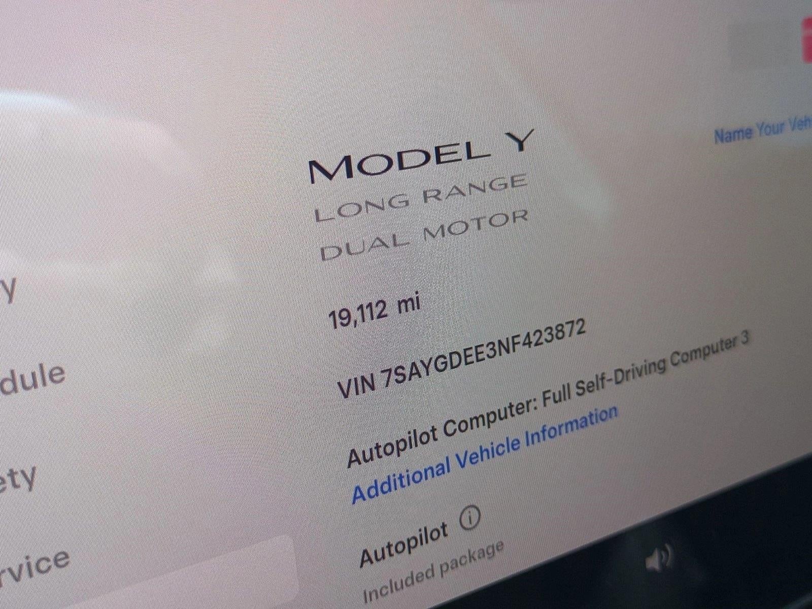 2022 Tesla Model Y Long Range AWD