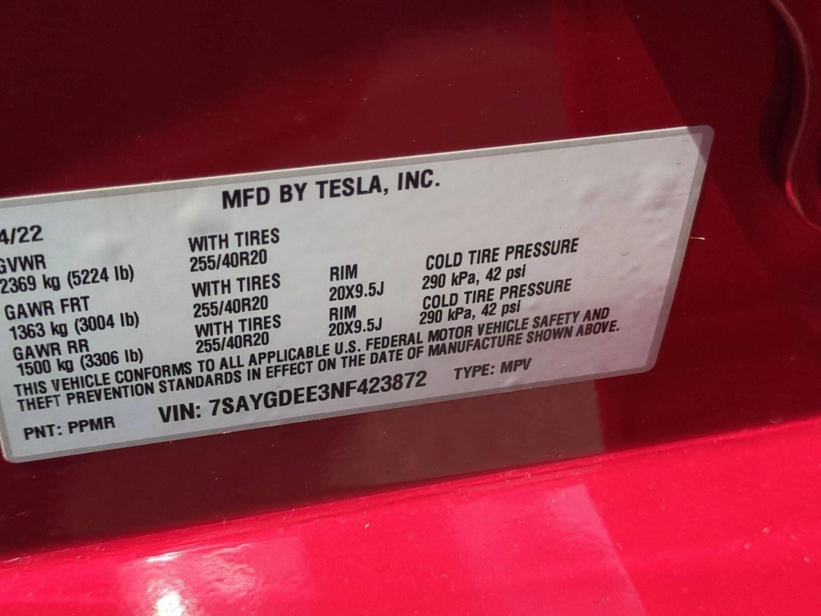 2022 Tesla Model Y Long Range AWD