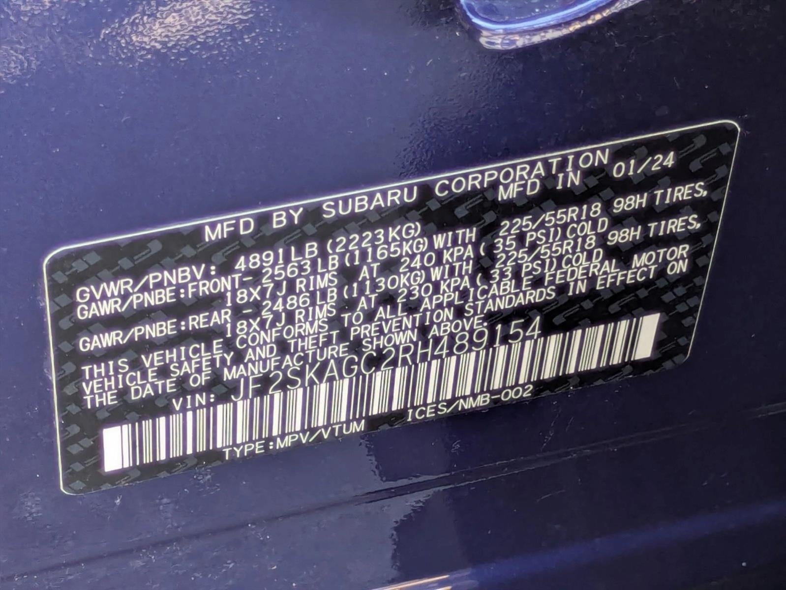 2024 Subaru Forester Sport AWD